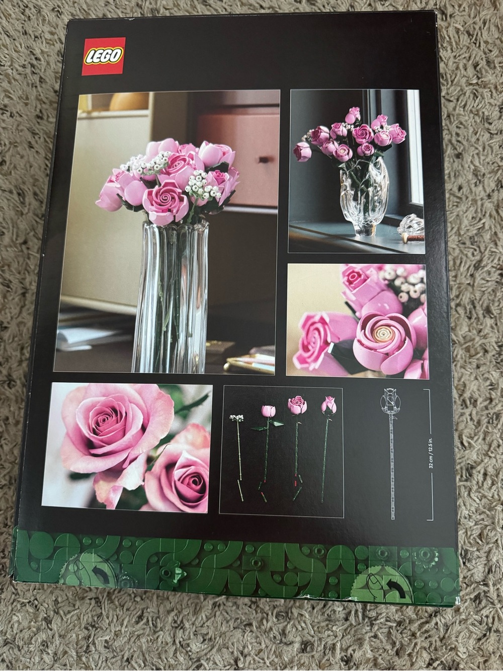 Pink Roses Legos - Picture 2 of 3
